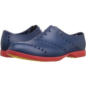 Biion Wingtip Navy Golf Shoes